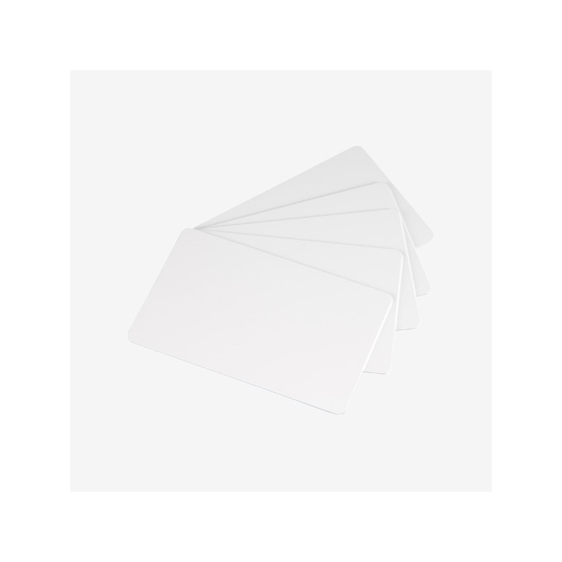 Tarjetas blancas PVC (100 unid.) 76UN100BL | Kimaldi